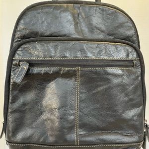 Jack Georges leather backpack